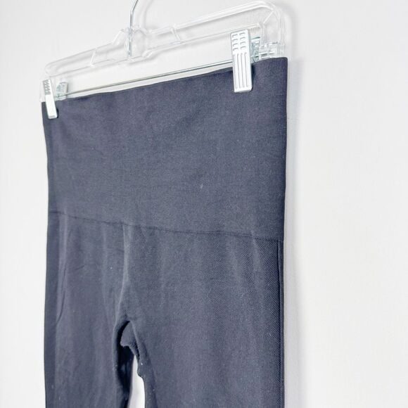 SPANX | Look at Me Now High Rise Solid Black Full Length Leggings Women’s Size L - Picture 4 of 10